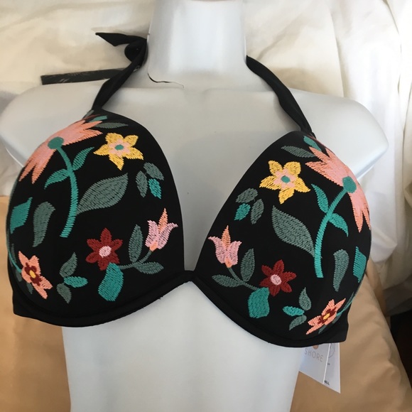 Shade & Shore Bikini swimsuit top 38D - Picture 3 of 5